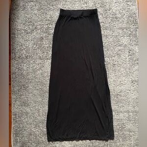 American Eagle Outfitters Black Maxi Pencil Skirt